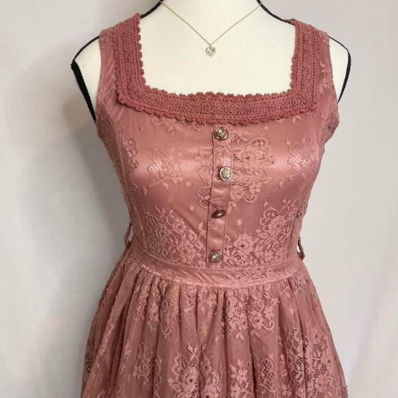 Coquette Lolita Red Dress - Picture 2 of 4